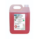 CSL Spray & Wipe Sanitiserx5lt