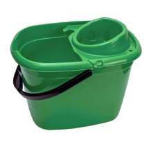 Great British Bucket & Wringer 14Lt Green