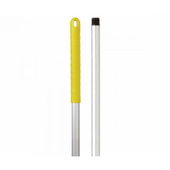 Yellow Aluminium Handle T1 Screw Thread 125cm/49Inch Yellow Aluminium Handle T1 Screw Thread 125cm/49Inch