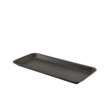 GenWare Black Vintage Steel Tray 36 x 16.5cm x1 GenWare Black Vintage Steel Tray 36 x 16.5cm x1