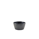 GenWare Melamine Matt Black Ripple Ramekin 56ml/2oz x24