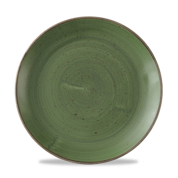 Stonecast Sorrel Green Evolve Coupe Plate 10.25Inch Box 12 Stonecast Sorrel Green Evolve Coupe Plate 10.25Inch Box 12