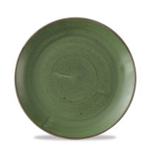 Stonecast Sorrel Green Evolve Coupe Plate 8.67inch Box 12 Stonecast Sorrel Green Evolve Coupe Plate 8.67inch Box 12