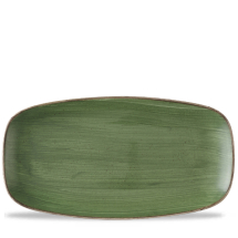 Stonecast Sorrel Green  Chefs Oblong Plate 13 7/8x7 3/8inch Box 6 Stonecast Sorrel Green  Chefs Oblong Plate 13 7/8x7 3/8inch Box 6