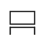 Black Luxor Metal GN1/3 Riser 32.5 x 17.6 x 12cm x1 Black Luxor Metal GN1/3 Riser 32.5 x 17.6 x 12cm x1