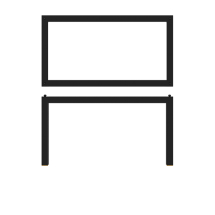 Black Luxor Metal GN1/3 Riser 32.5 x 17.6 x 17cm x1 Black Luxor Metal GN1/3 Riser 32.5 x 17.6 x 17cm x1