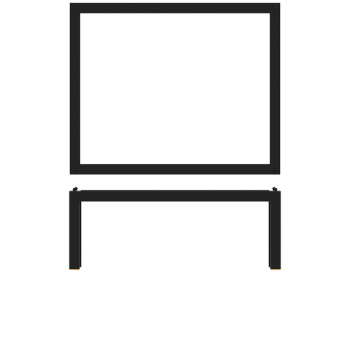 Black Luxor Metal GN1/2 Riser 32.5 x 26.5 x 12cm x1 Black Luxor Metal GN1/2 Riser 32.5 x 26.5 x 12cm x1