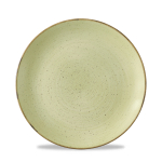 Stonecast Raw Green Evolve Coupe Plate 8.67" Box 12