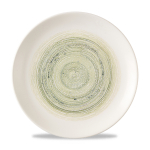 Elements Fern Evolve Coupe Plate 11.25" Box 12 Elements Fern Evolve Coupe Plate 11.25" Box 12