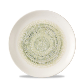 Elements Fern Evolve Coupe Plate 8.67Inch Box 12 Elements Fern Evolve Coupe Plate 8.67Inch Box 12