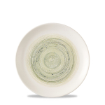 Elements Fern Evolve Coupe Plate 6.5" Box 12 Elements Fern Evolve Coupe Plate 6.5" Box 12