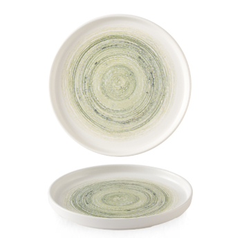 Elements Fern  Walled Plate 10 2/8Inch Box 6 Elements Fern  Walled Plate 10 2/8Inch Box 6