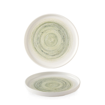 Elements Fern  Walled Plate 6.3inch Box 6 Elements Fern  Walled Plate 6.3inch Box 6