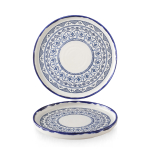 Harvest Mediterranean Moresque Walled Plate 8.25" Box 6