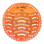 P-Wave Urinal Screen Mango x10