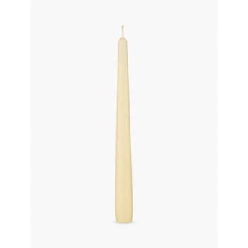 10Inch Ivory Tapered Candles x100